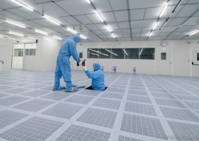 Salle blanche électronique