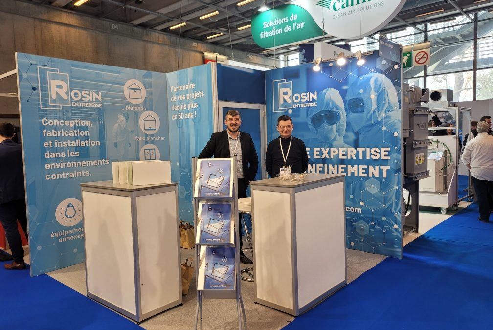 Rosin Entreprise a exposé au salon ContaminExpo 2023